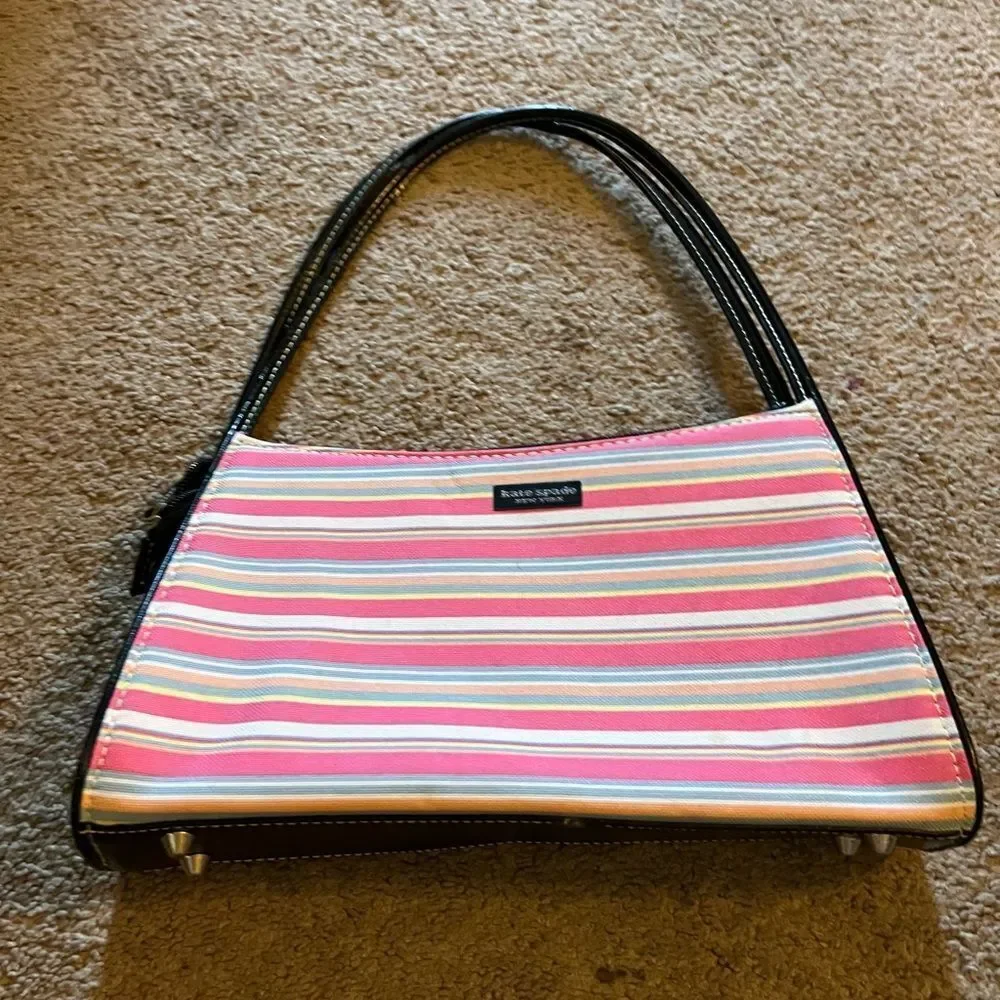 Kate spade small striped bag‎